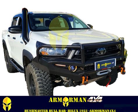 Bushmaster Bull Bar Hilux 2019 2023 ARMORMAN4X4 Armorman 4x4