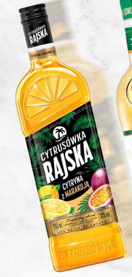 Wódka smakowa Cytrusówka rajska promocja Żabka Ding pl