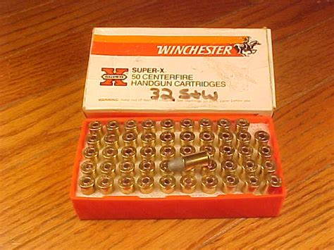 Box Of Winchester 32 S W Lead Round Nose