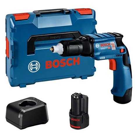 Bosch Professional Gtb12v 11 2x2ah Gal12v 20 L Boxx 102 Plasterboard Screwdriver Silver Bricoinn