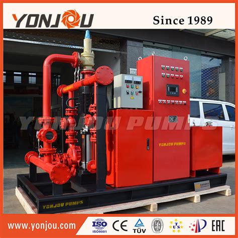 Yonjou High Pressure Fire Fighting Booster Pump Set Yonjou Fire Pump