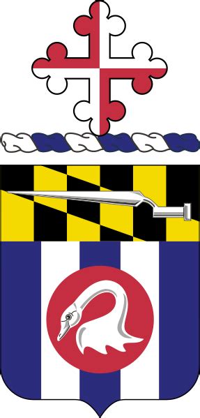 Coat Of Arms Crest Of Th Infantry Regiment Maryland Army National