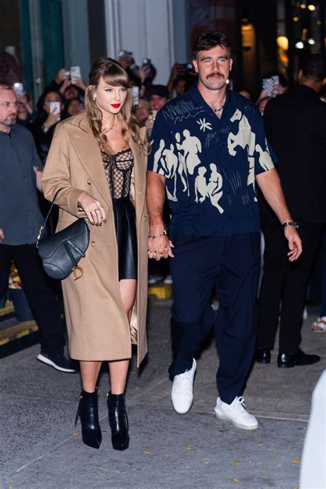 Taylor Swift and Travis Kelce step out for date night with matching ...