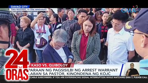 Paraan Ng Pagsisilbi Ng Arrest Warrant Laban Sa Kay Pastor Quiboloy