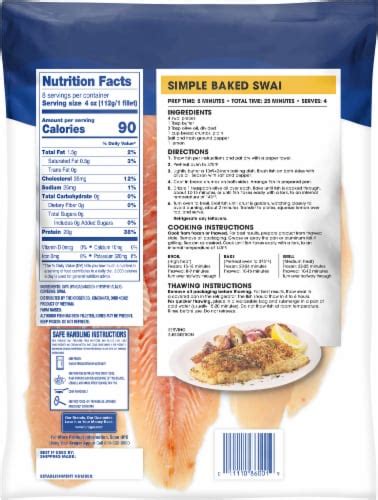 Kroger® Farm Raised Swai Fillets Frozen Big Deal 32 Ounces Qfc