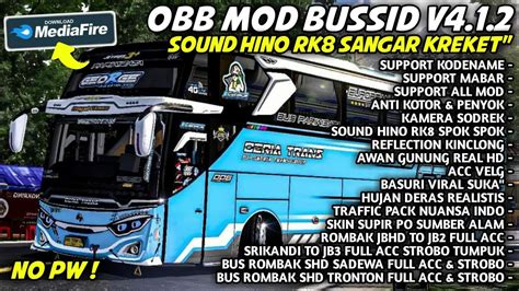 Update Bussid V Mod Obb Bussid V Terbaru Sound Hino Rk