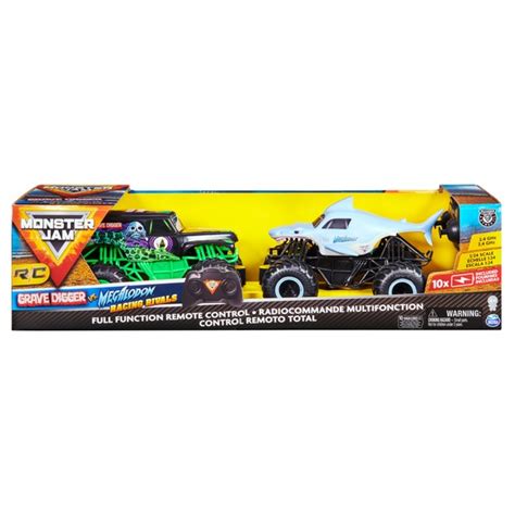 Monster Jam Spielset Rc Racing Rivals Ferngesteuerte Autos Im Er Set