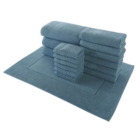 Alexis® Antimicrobial Honeycomb™ 16 Piece Towel Set Almond Alexis