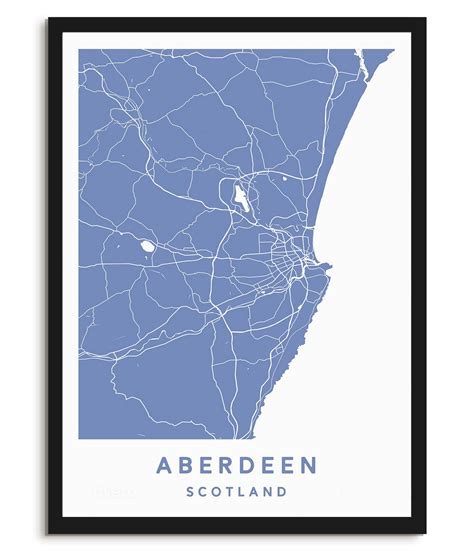 Aberdeen, Scotland – Map – Plume