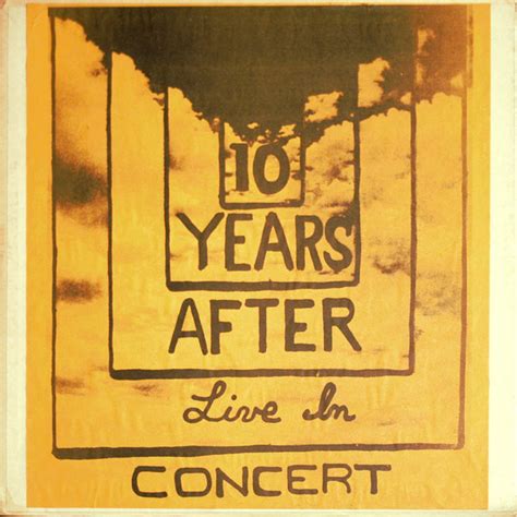 Ten Years After – Live In Concert (1972, Vinyl) - Discogs