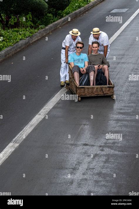 Monte Toboggan Ride Stock Photo - Alamy