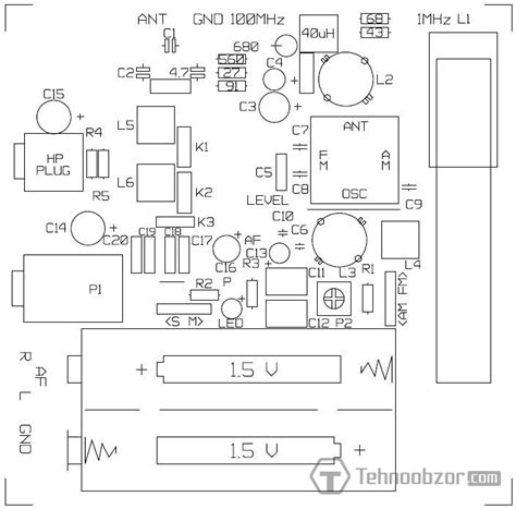 Схема fm радиоприемника