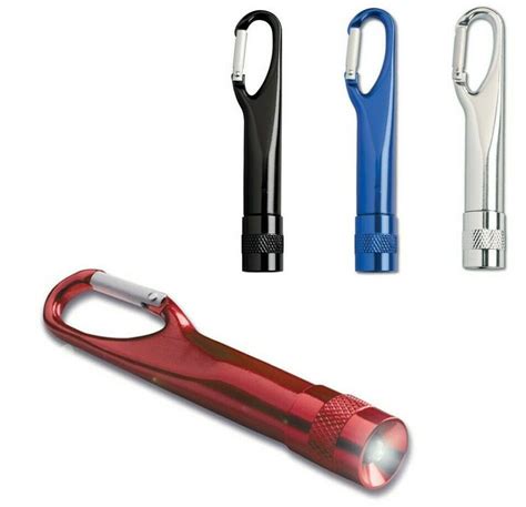 keychain  carabiner light retractable key ring  led torch