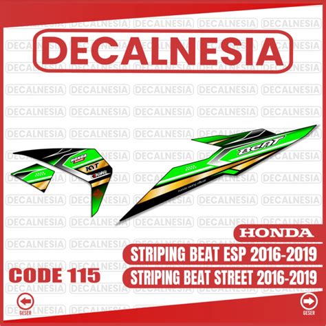 Jual Striping Stiker Street Old Stiker Beat Esp