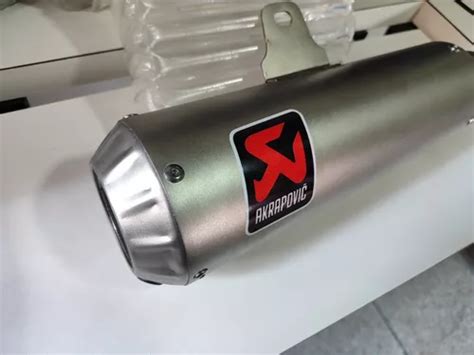 Ponteira Escapamento Akrapovic Sport Moto Universal Inox Parcelamento