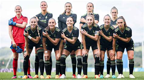 El Real Madrid Femenino se tapa el logo de la Liga F en señal de protesta