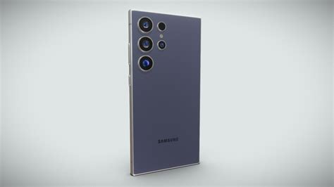 Samsung Galaxy S24 Ultra Titanium Violet - 3D model by ShaunBr [af3a396 ...