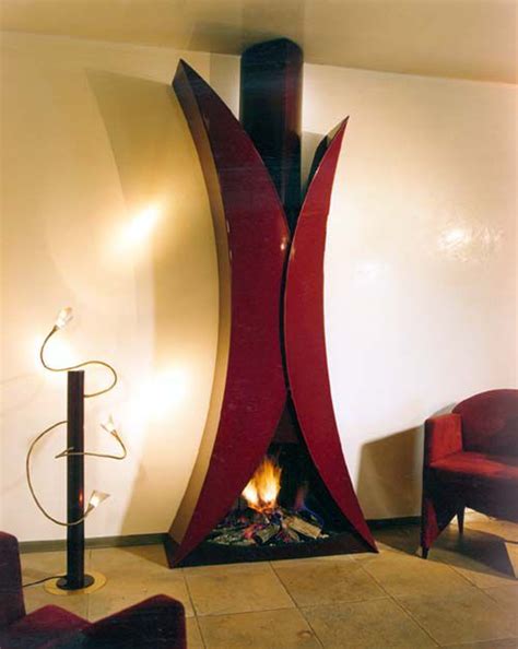 contemporary fireplace - custom fireplace - modern fireplace - bespoke ...