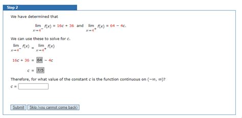 Solved Let F X {cx2 9xx3−cx If X