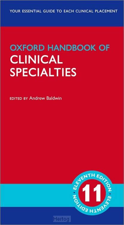 Oxford Handbook Of Clinical Specialties