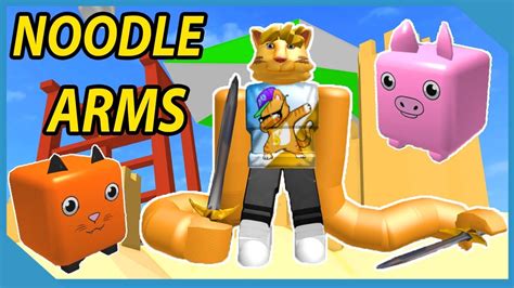 Roblox But With Noodle Arms Pet Update Youtube