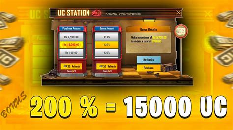 Uc Station Event Explained Bonus Uc In Pubg Mobile New Event