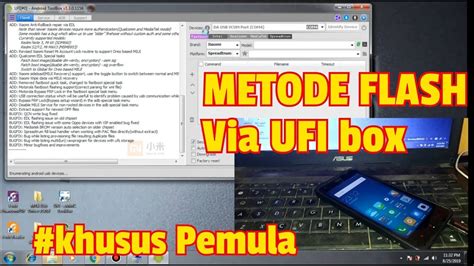 Cara Flash Hp Via Ufi Box Bagi Pemula Belajarufi Youtube