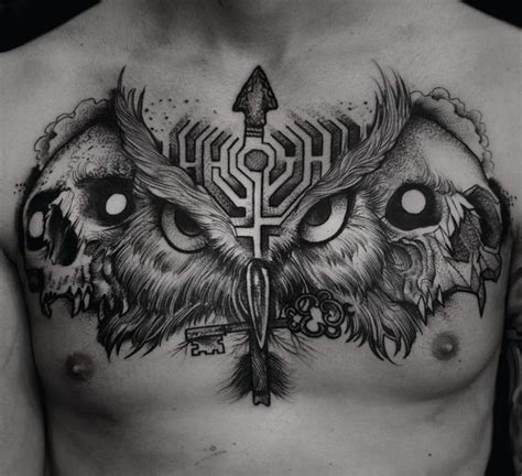 Pin By Marcin P On Pomys Y Na Tatua Cool Chest Tattoos Chest Piece