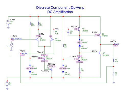 Internal Circuit Diagram Of Op Amp