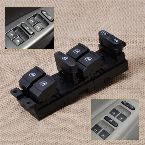 CITALL 1Pc Master Power Window Switch Bezel 3BD959857 1J4 959 857 For