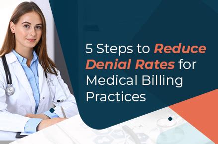 5 Steps To Reduce Denial Rates For Medical Billing Practices