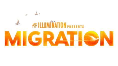 Illumination Presents Migration Movie Title Sticker Illumination