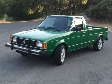 Amazing 1982 VW Rabbit Pickup TDi For Sale Photos Technical