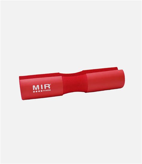 Protector Cervical Mir Para Barras Rojo Mir Fitness