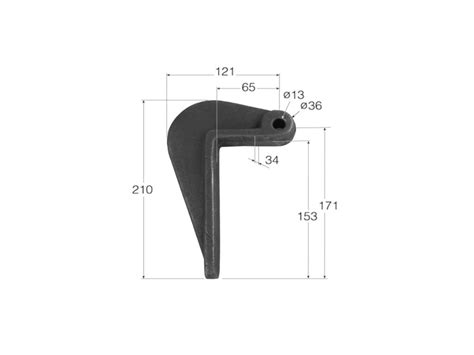 Hembra HB2 Acodada Para Basculante Kits Y Carrocerias