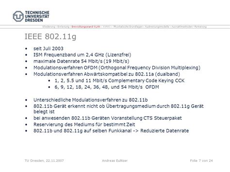 Physikalischer Planung Drahtloser Netzwerke WLAN WiMAX Im Ppt