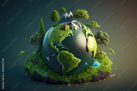 Green Globe Cartton