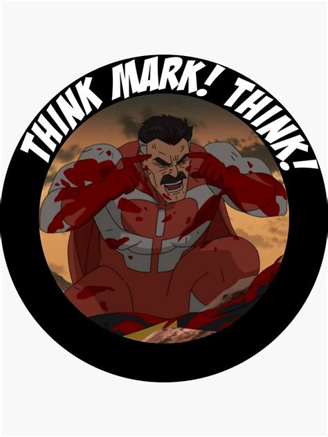 mark  omni man sticker  okita fuyu redbubble