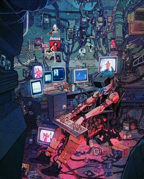 Neuromancer Wallpaper 4k Artwork Sci Fi Concept Art Images