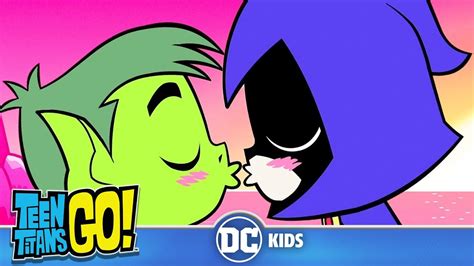 Raven And Beast Boy Kiss