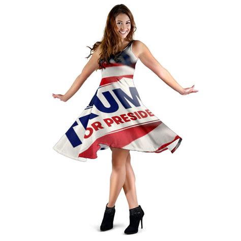 Trump Button Dress – Donald Trump Store USA