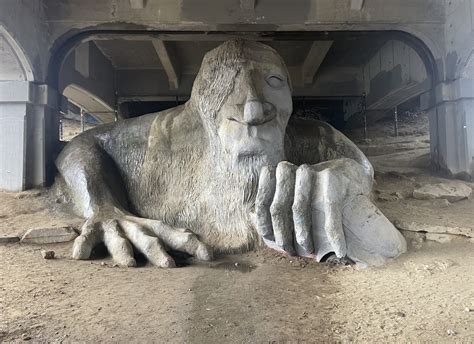 The Original Fremont Troll is a MUST DO in Seattle