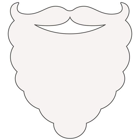 Leprechaun Beard Template