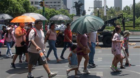 Ola De Calor En Cdmx Continúa Alerta Se Esperan Hasta 33 Grados N