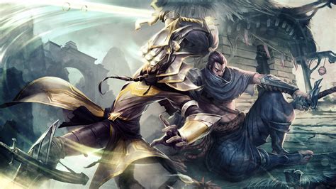 Papel De Parede Para Celular League Of Legends Videogame Yasuo Liga