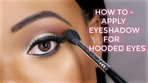 How To Apply Eyeshadow For Hooded Eyes Omabelletv Youtube