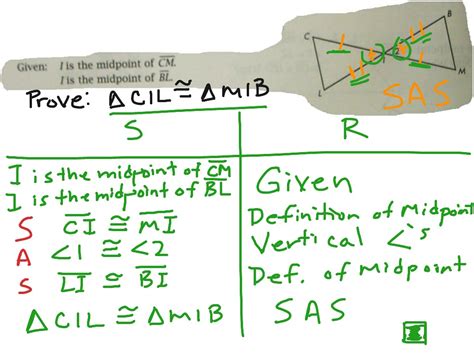 ShowMe - two column proof similar triangles