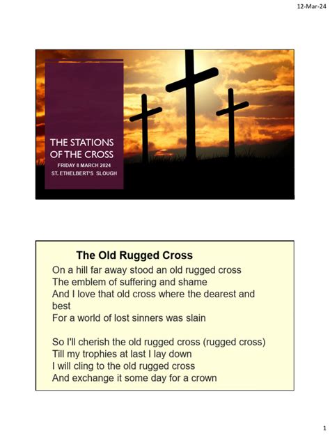 Stations of The Cross (LENT) | PDF | Jesus | Mercy