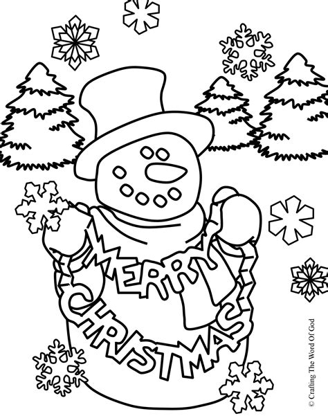 Christmas Printable Colouring Sheets