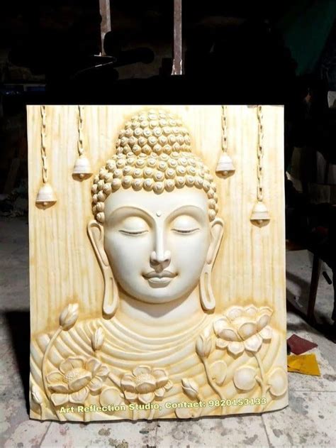 Smooth Buddha Stone Mural For Home Decor Size 3 4 Foot At Rs 1200 Sq